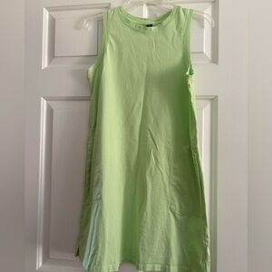 Old Navy Sleeveless Lime Green Dress